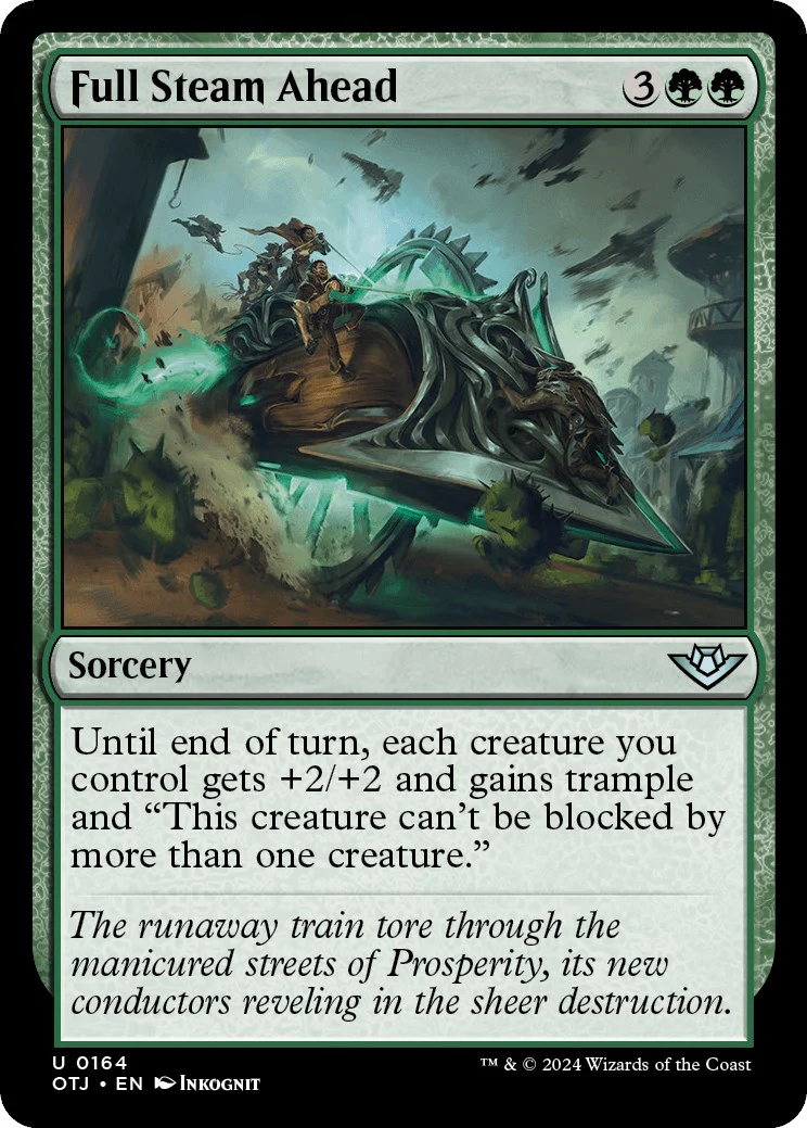 Magic: The Gathering - Full Steam Ahead [OTJ - 164]