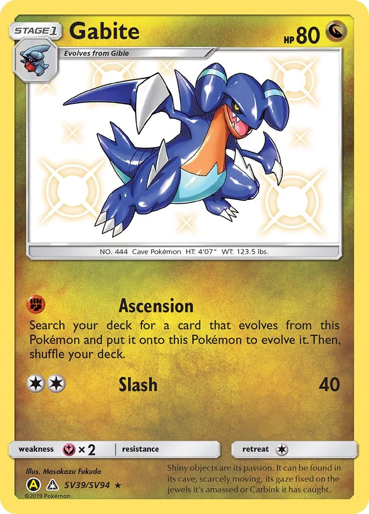 Pokemon TCG: Gabite [HIF:SV - SV39/SV94]
