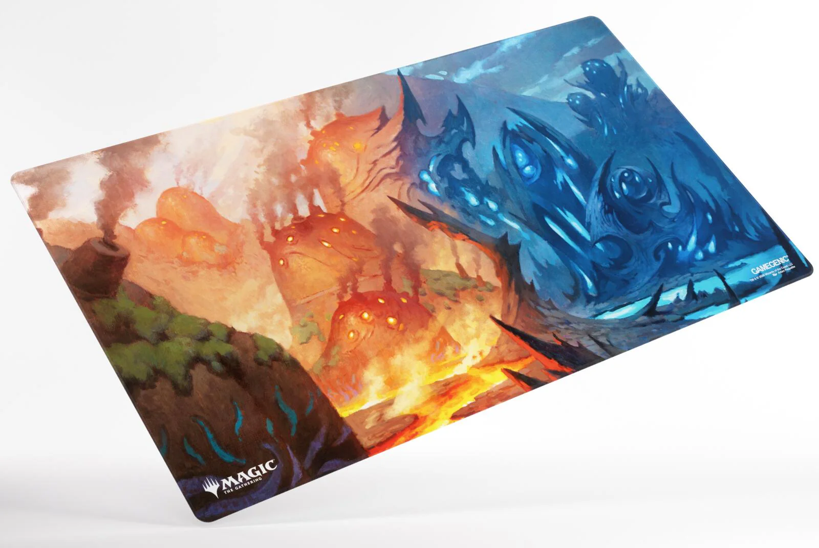 Gamegenic - Magic: The Gathering Lorwyn Eclipsed Shiny Playmat - Steam Vents (61cm x 35cm)
