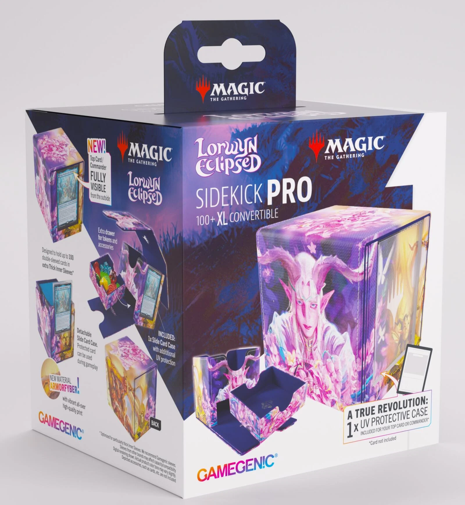 Gamegenic - Magic: The Gathering Lorwyn Eclipsed Sidekick PRO 100+ XL - Morcants Loyalist/Dawnhand Eulogist