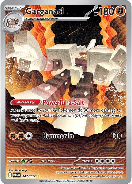 Pokemon TCG: Garganacl - 147/132 [MEG - 147/132]