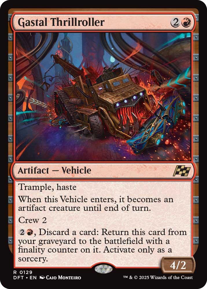 Magic: The Gathering - Gastal Thrillroller [DFT - 129]