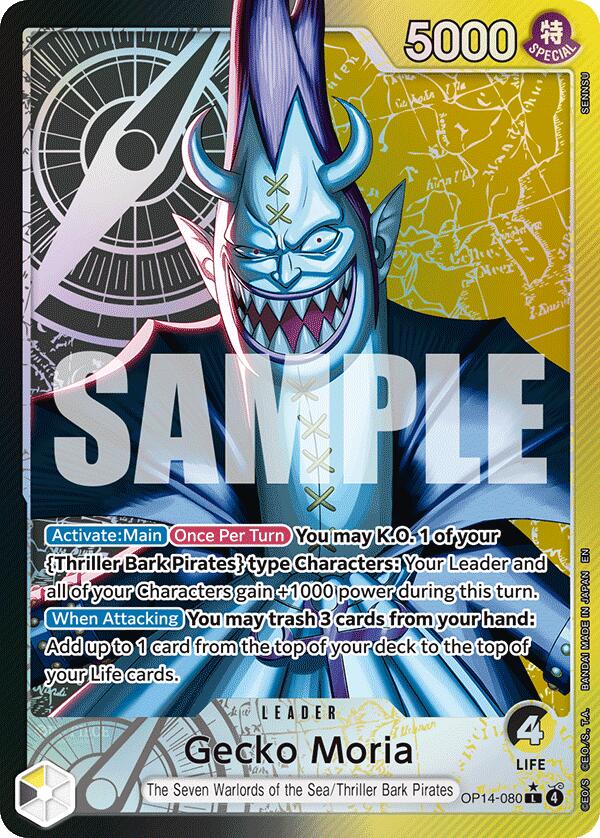 One Piece Card Game: Gecko Moria - OP14-080 (Alternate Art) [OP14 - OP14-080]
