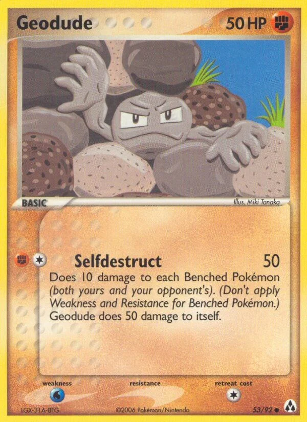 Pokemon TCG: Geodude [LM - 53/92]