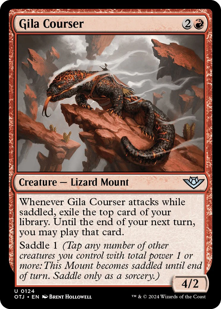 Magic: The Gathering - Gila Courser [OTJ - 124]