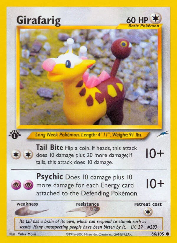 Pokemon TCG: Girafarig [N4 - 066/105]