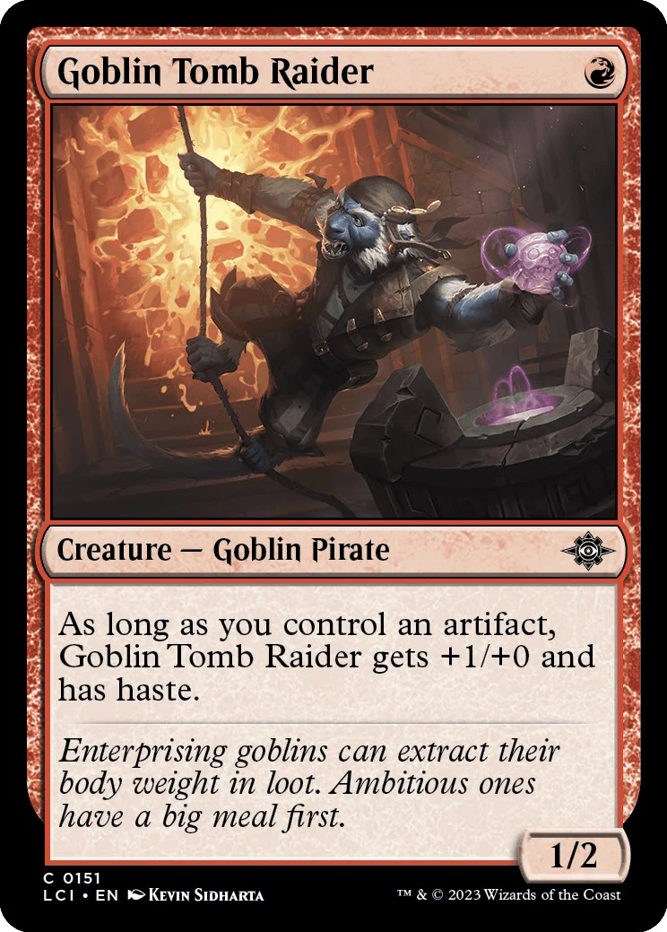 Magic: The Gathering - Goblin Tomb Raider [LCI - 151]