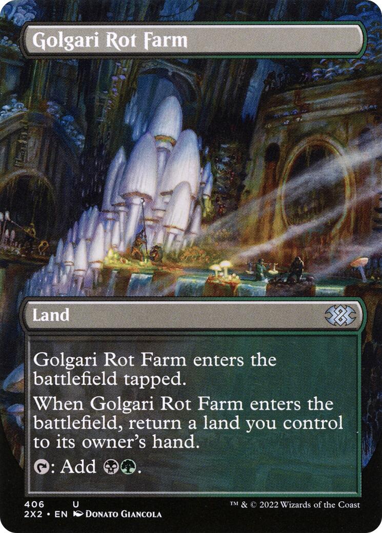 Magic: The Gathering - Golgari Rot Farm (Borderless) [2X2 - 406]
