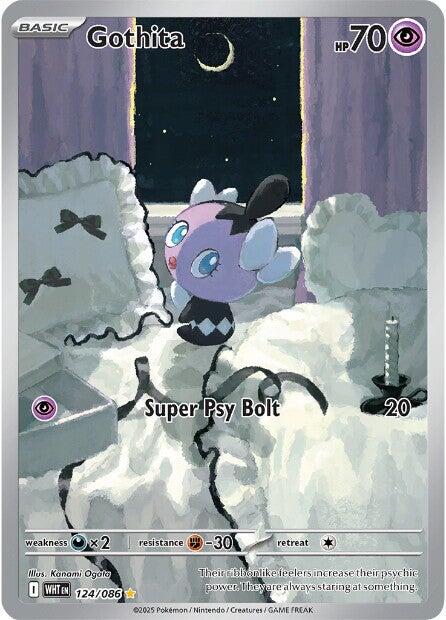 Pokemon TCG: Gothita - 124/086 [WHT - 124/086]