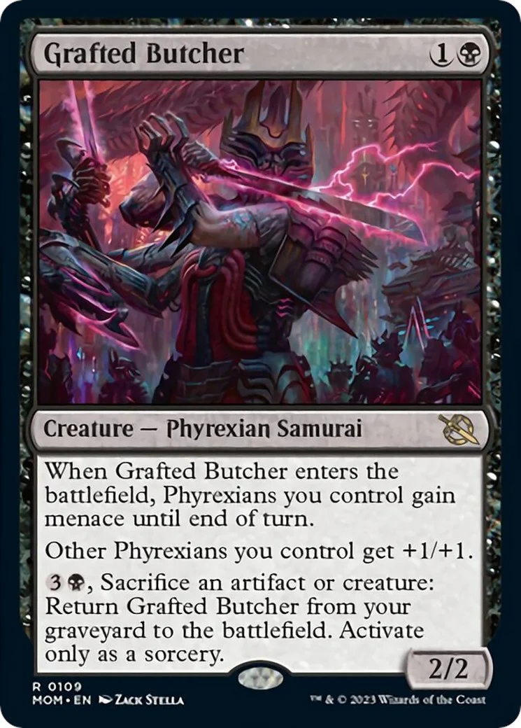 Magic: The Gathering - Grafted Butcher [MOM - 109]