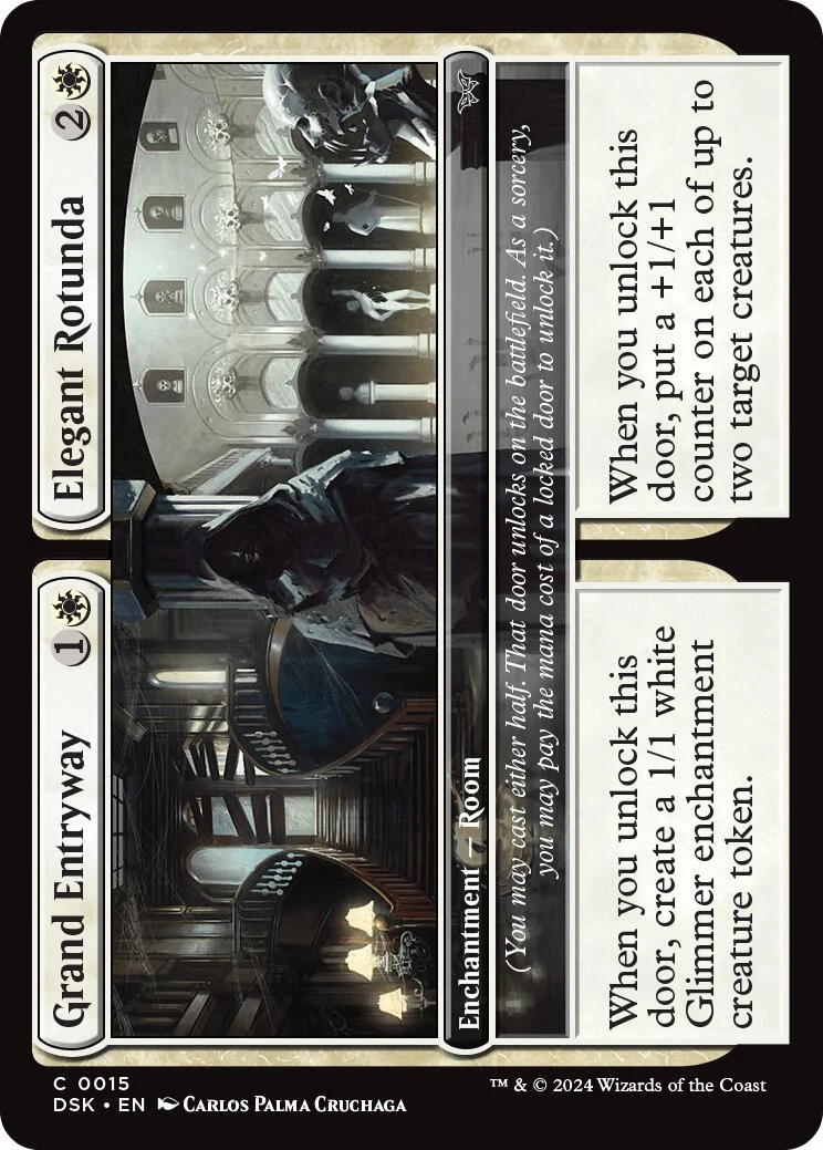 Magic: The Gathering - Grand Entryway // Elegant Rotunda (0015) [DSK - 15]
