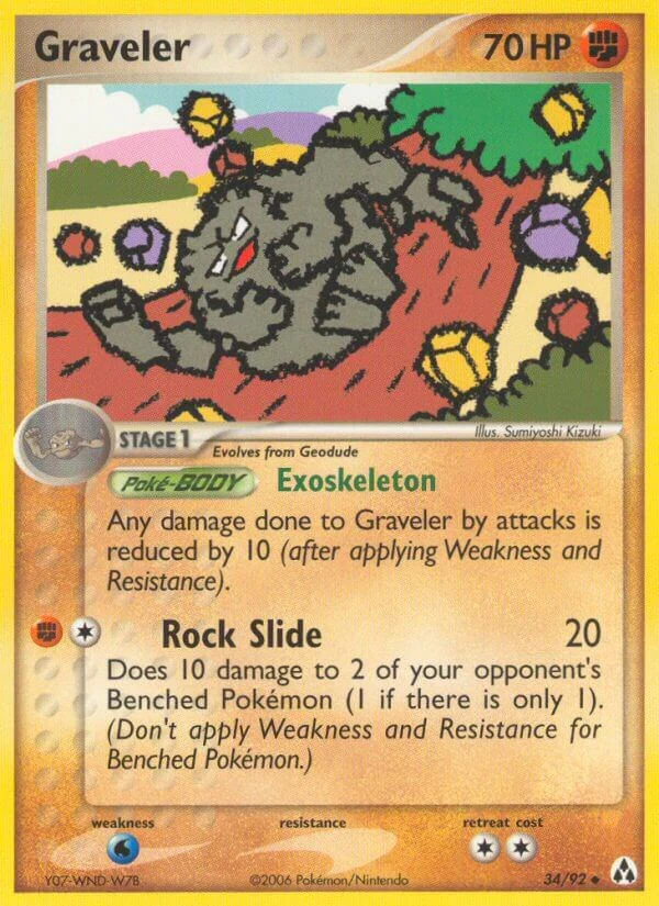 Pokemon TCG: Graveler [LM - 34/92]
