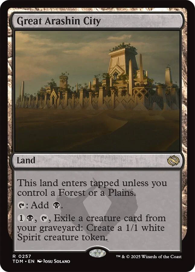 Magic: The Gathering - Great Arashin City [TDM - 257]