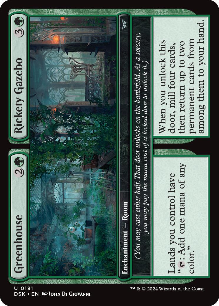 Magic: The Gathering - Greenhouse // Rickety Gazebo [DSK - 181]