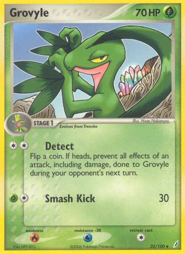 Pokemon TCG: Grovyle [CG - 32/100]