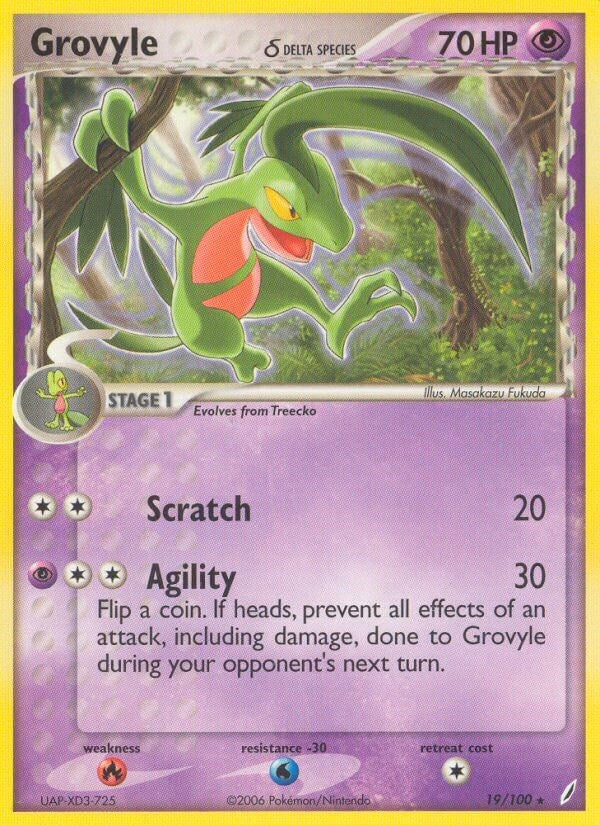 Pokemon TCG: Grovyle (Delta Species) [CG - 19/100]