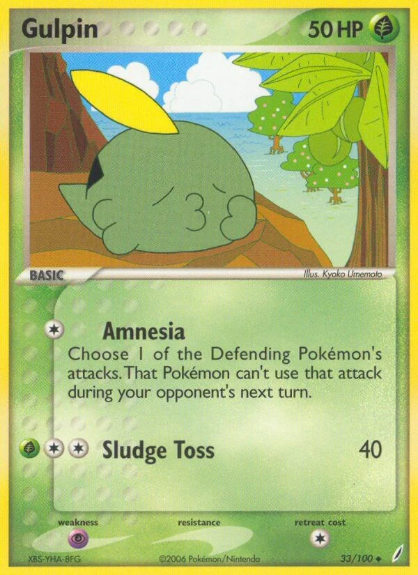 Pokemon TCG: Gulpin [CG - 33/100]