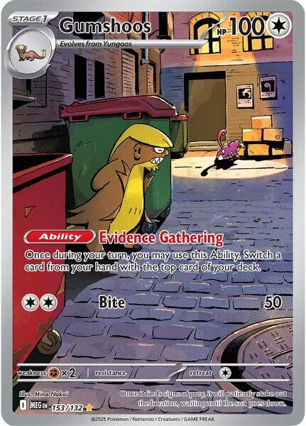 Pokemon TCG: Gumshoos - 153/132 [MEG - 153/132]
