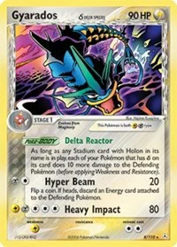 Pokemon TCG: Gyarados (Delta Species) [HP - 8/110]
