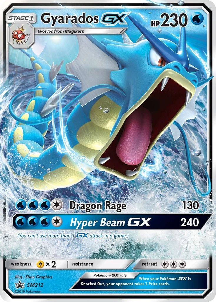Pokemon TCG: Gyarados GX - SM212 [SMP - SM212]