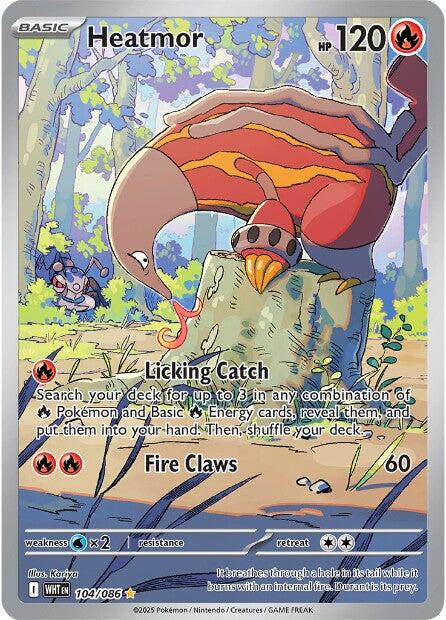 Pokemon TCG: Heatmor - 104/086 [WHT - 104/086]