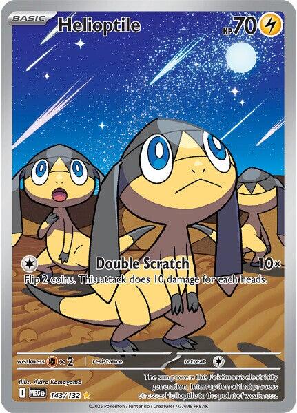 Pokemon TCG: Helioptile - 143/132 [MEG - 143/132]