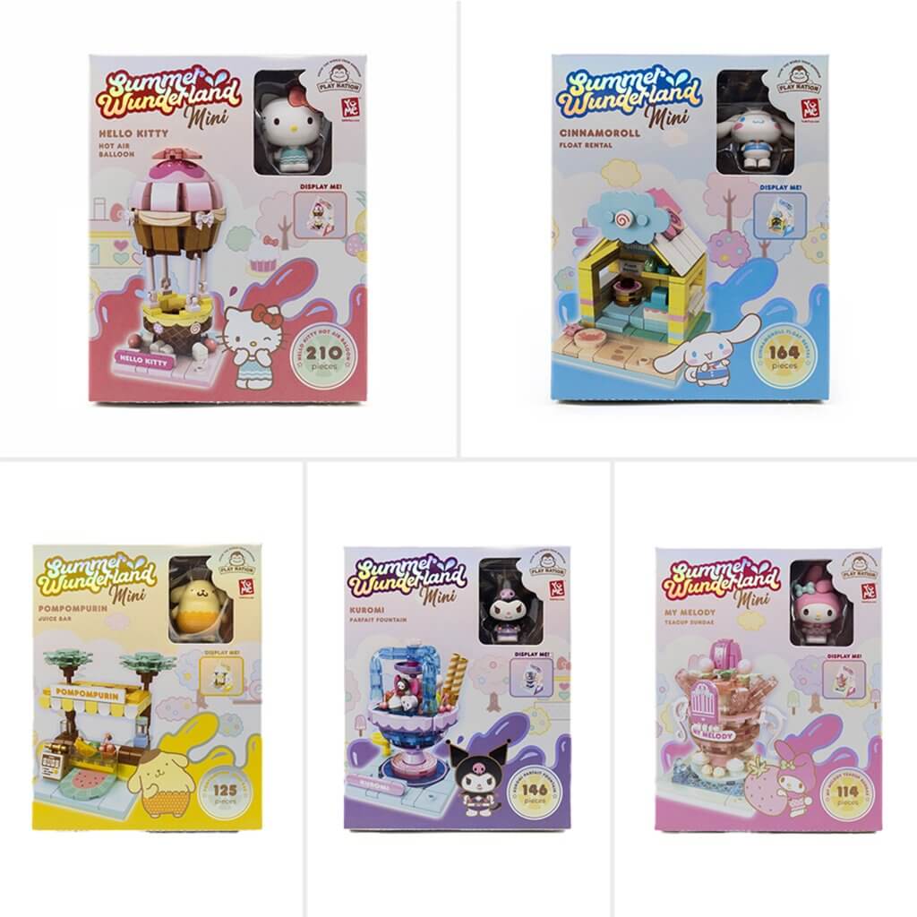 HELLO KITTY - YuMe Blocks Summer Wunderland Mini Series (Assorted) - Image 6