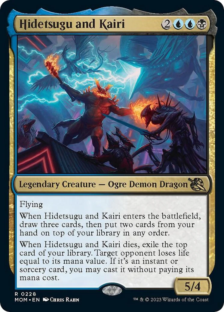 Magic: The Gathering - Hidetsugu and Kairi [MOM - 228]