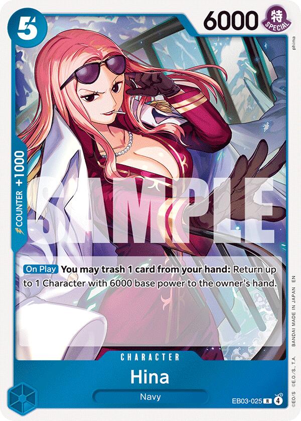 One Piece Card Game: Hina [EB-03 - EB03-025]