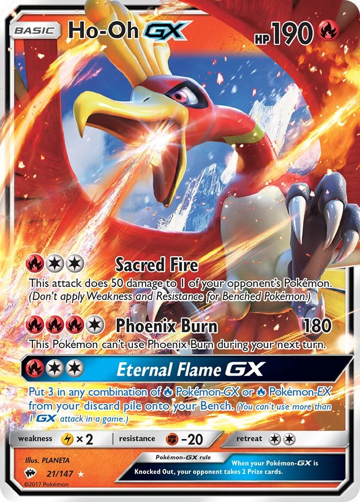 Pokemon TCG: Ho-Oh GX [SM03 - 21/147]