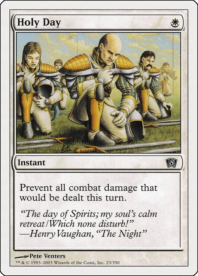 Magic: The Gathering - Holy Day [8ED - 23]
