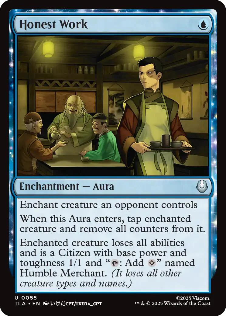 Magic: The Gathering - Honest Work [TLA - 55]
