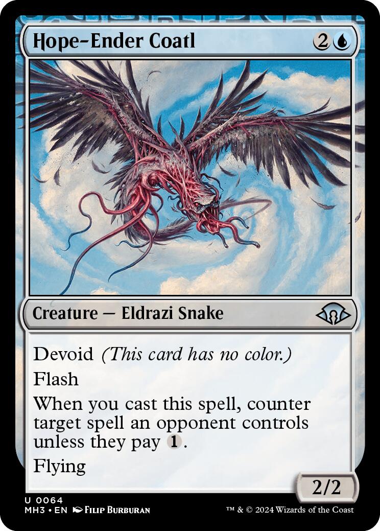 Magic: The Gathering - Hope-Ender Coatl [MH3 - 64]