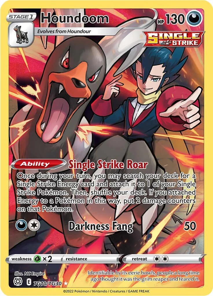 Pokemon TCG: Houndoom [SWSH09:TG - TG10/TG30]