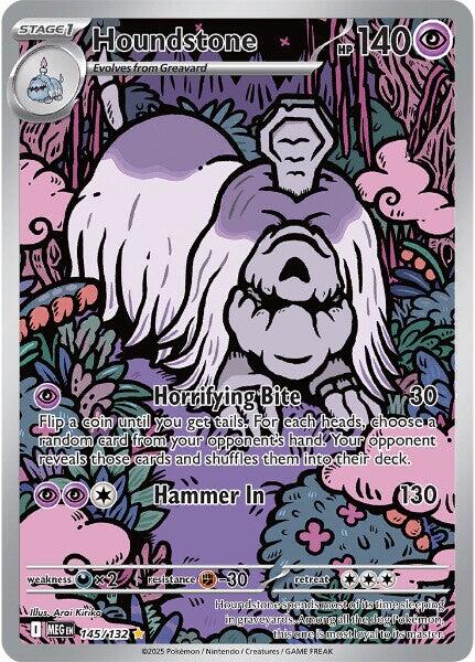 Pokemon TCG: Houndstone - 145/132 [MEG - 145/132]