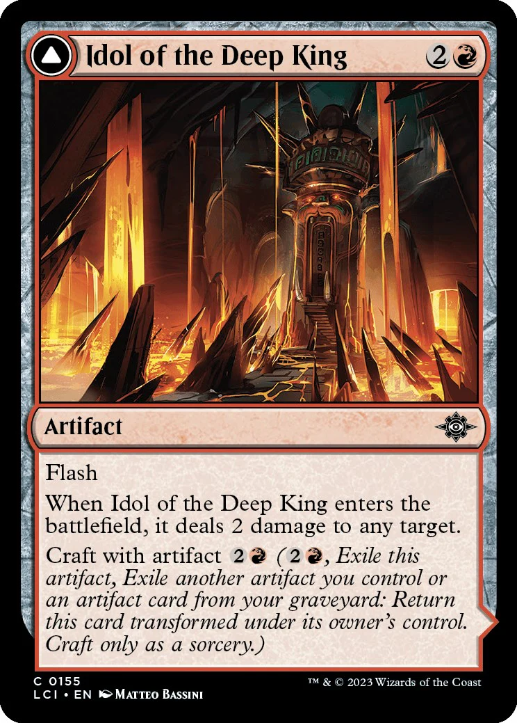 Magic: The Gathering - Idol of the Deep King [LCI - 155]
