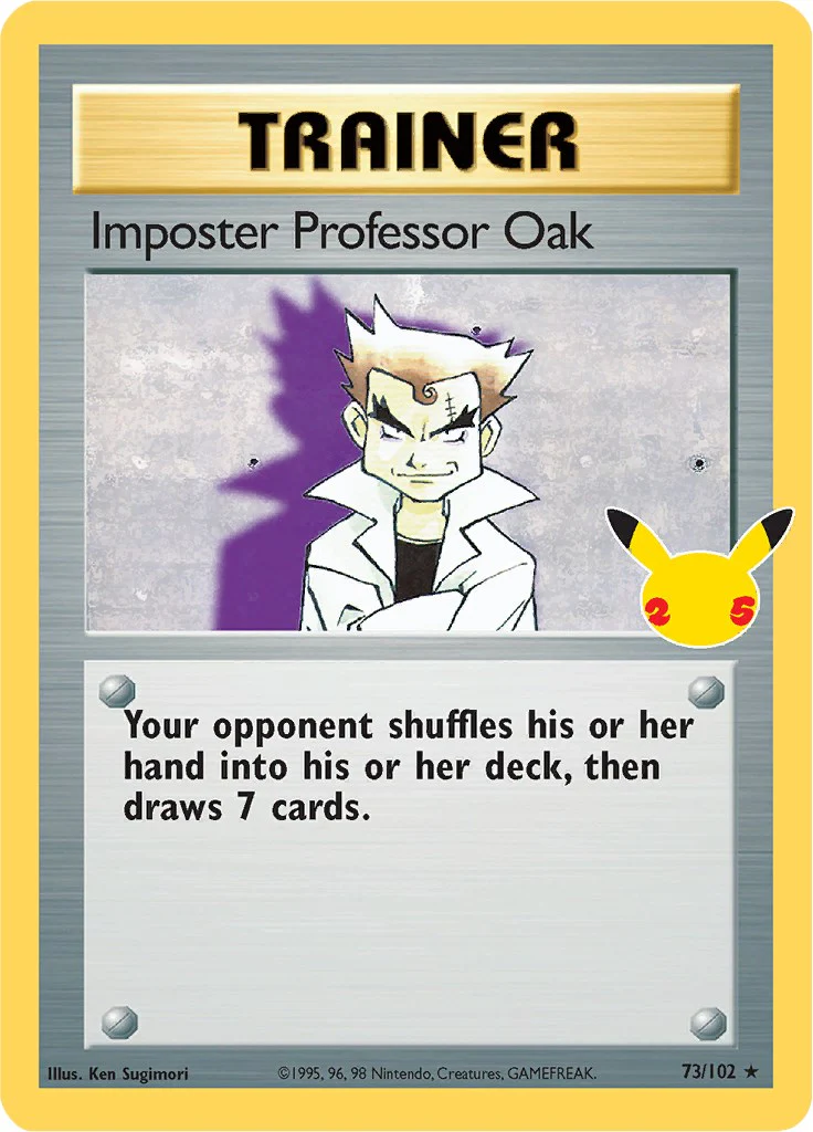 Pokemon TCG: Imposter Professor Oak [CCC - 73/102]
