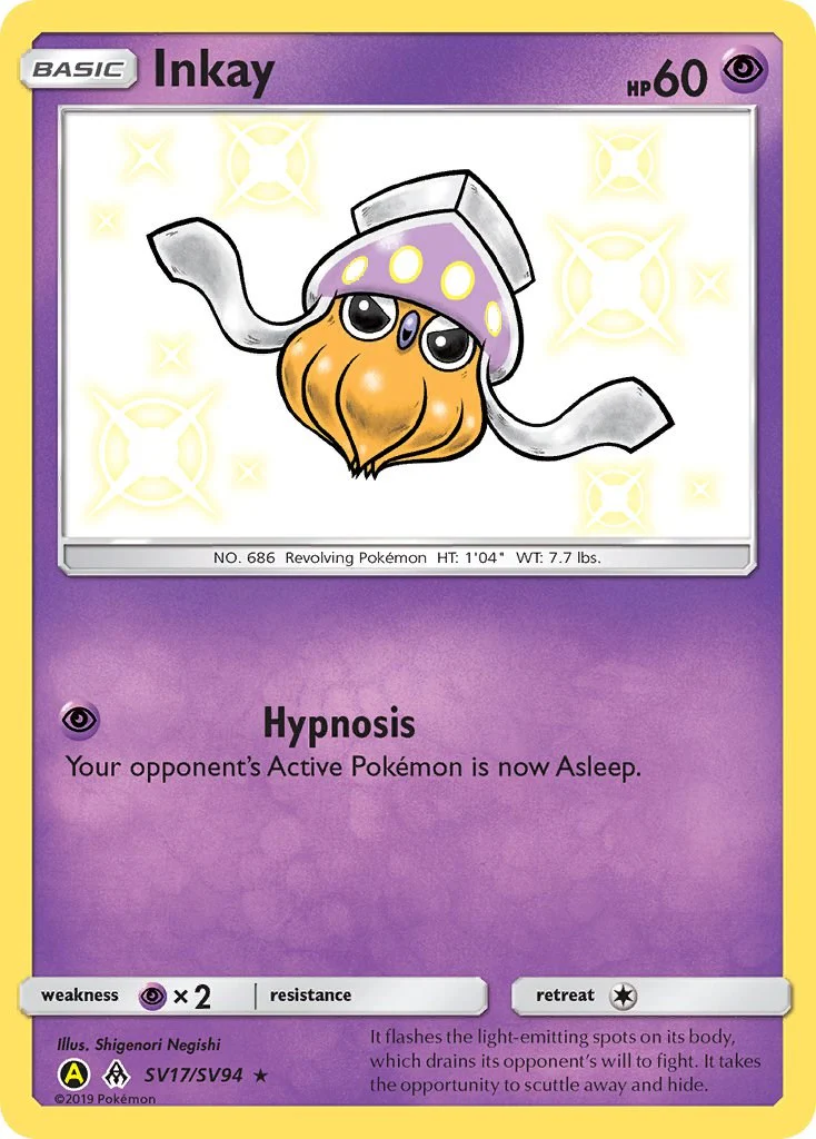 Pokemon TCG: Inkay [HIF:SV - SV17/SV94]