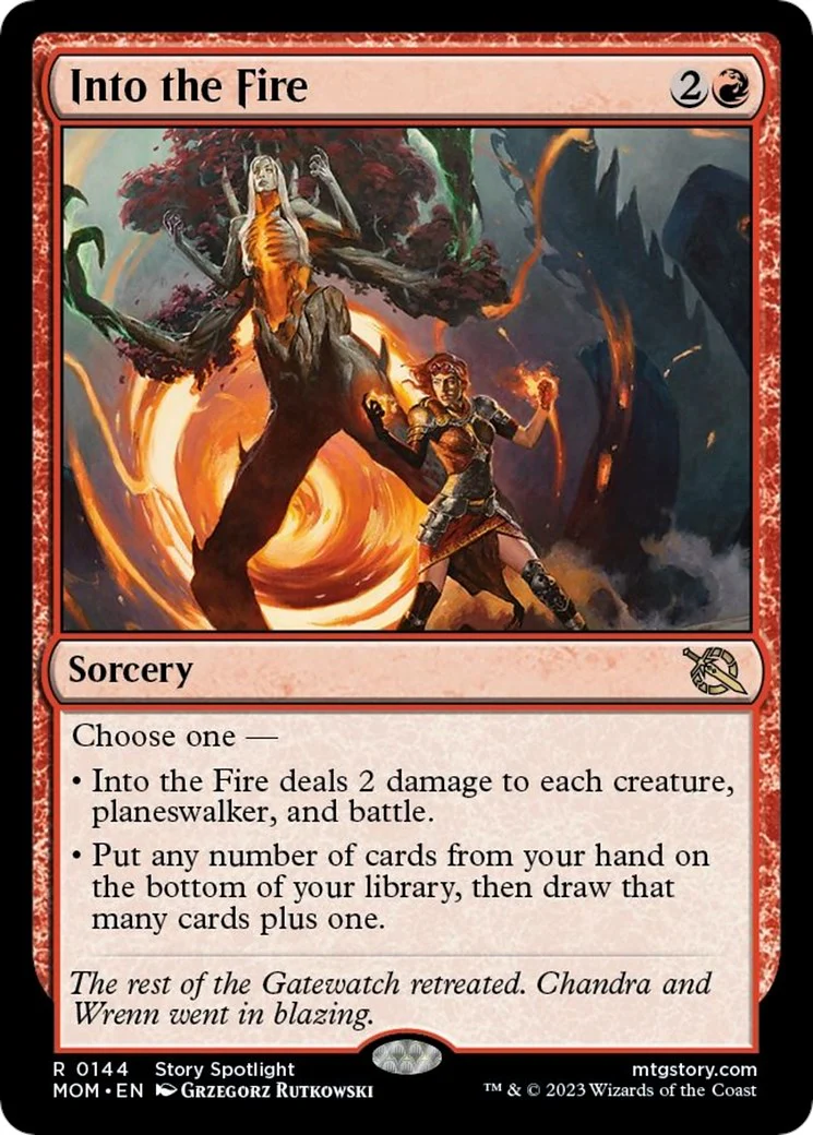 Magic: The Gathering - Into the Fire [MOM - 144]
