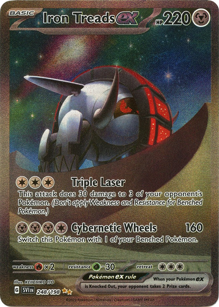 Pokemon TCG: Iron Treads ex - 248/198 [SVI - 248/198]