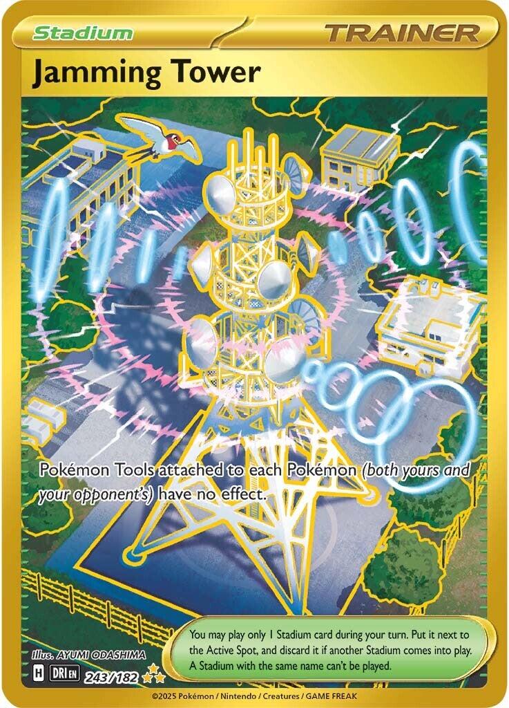 Pokemon TCG: Jamming Tower [DRI - 243/182]