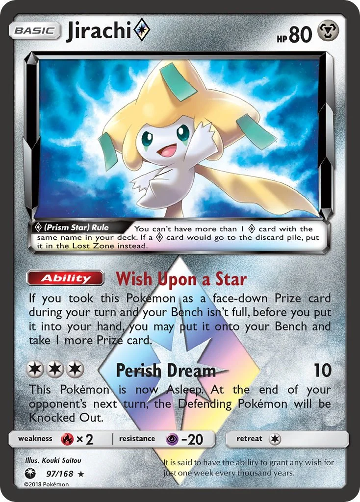 Pokemon TCG: Jirachi Prism Star [CES - 97/168]
