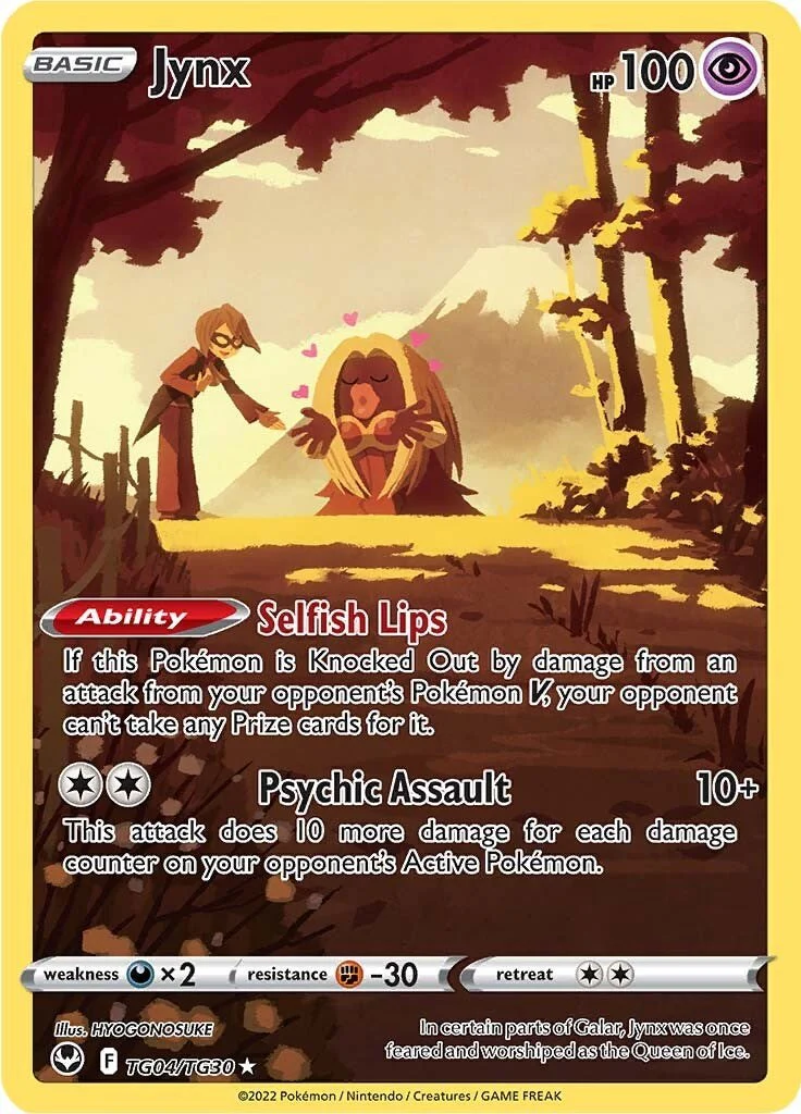 Pokemon TCG: Jynx [SWSH12: TG - TG04/TG30]
