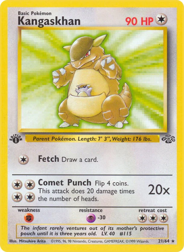 Pokemon TCG: Kangaskhan (21) [JU - 21/64]