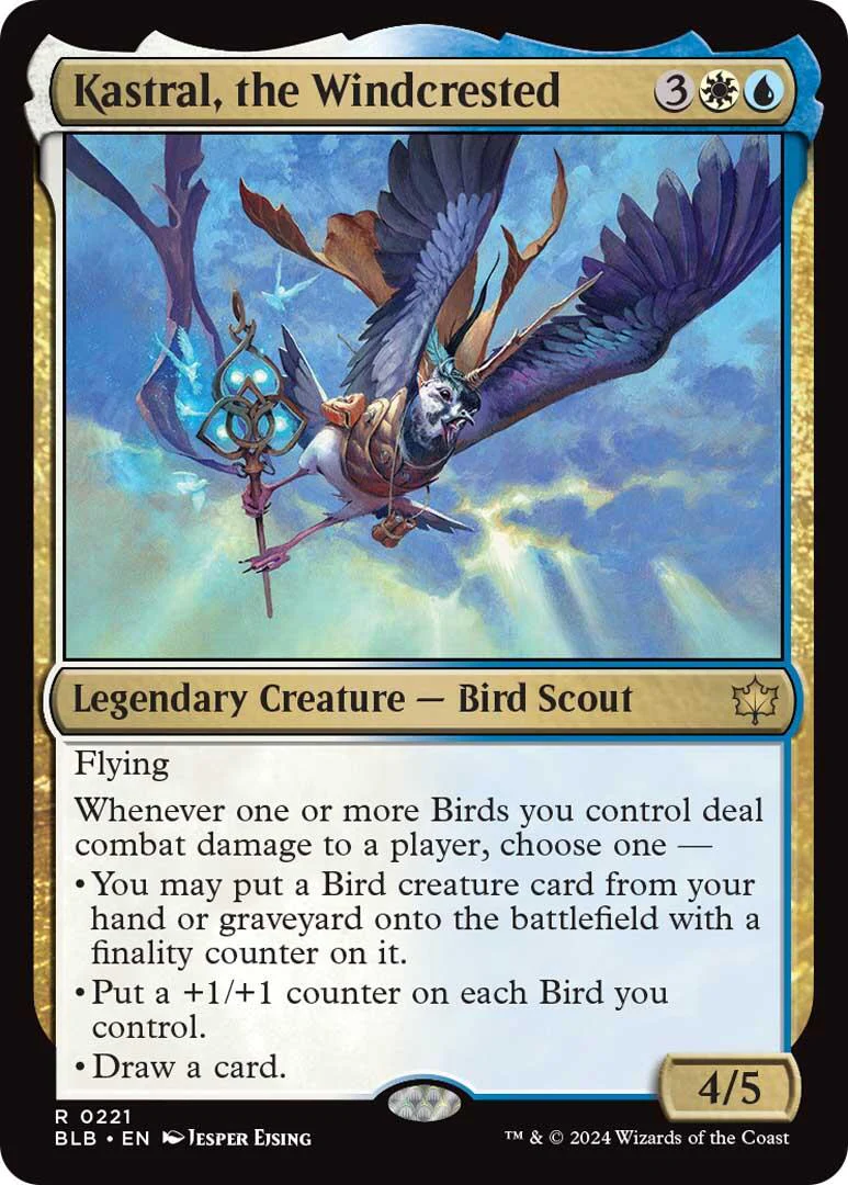 Magic: The Gathering -  Kastral, the Windcrested [BLB - 221]
