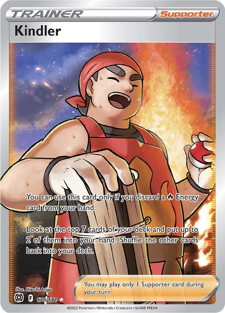 Pokemon TCG: Kindler (Full Art) [SWSH09 - 170/172]