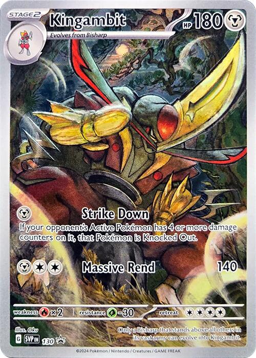 Pokemon TCG: Kingambit - 130 [SVP - 130]