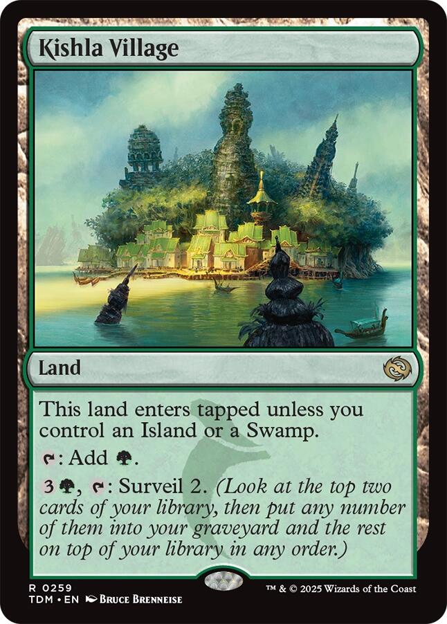 Magic: The Gathering - Kishla Village [TDM - 259]