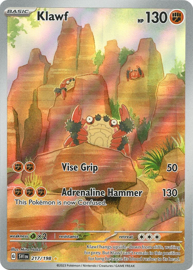 Pokemon TCG: Klawf - 217/198 [SVI - 217/198]