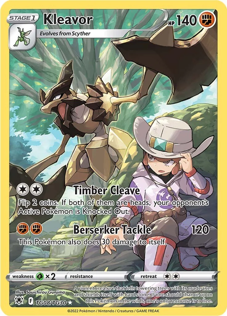 Pokemon TCG: Kleavor [SWSH10:TG - TG08/TG30]